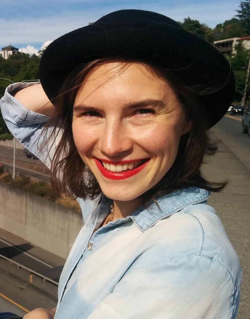 Fotografía de Amanda Knox, 2016