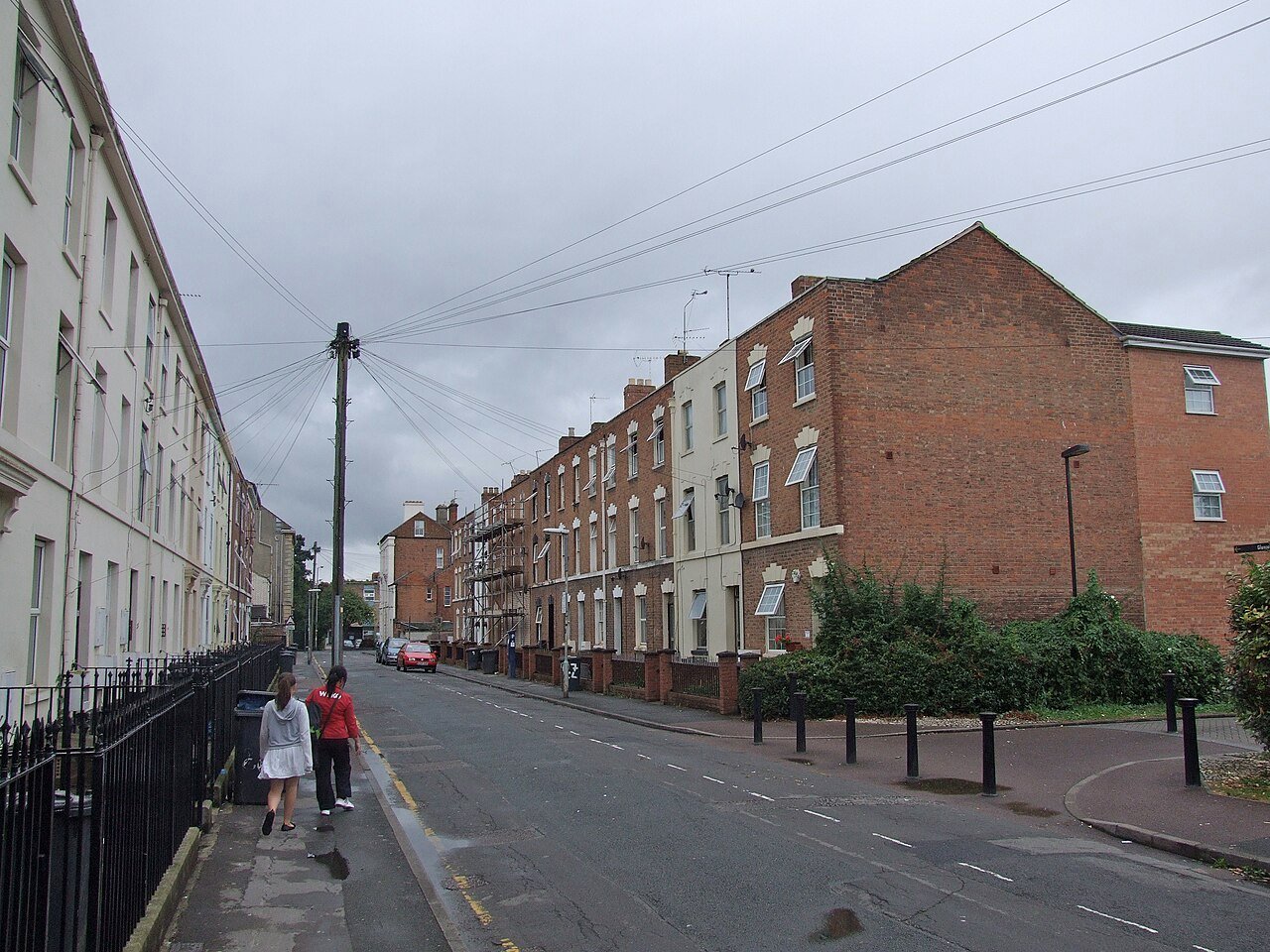 Cromwell Street en Gloucester, la calle donde vivían los West