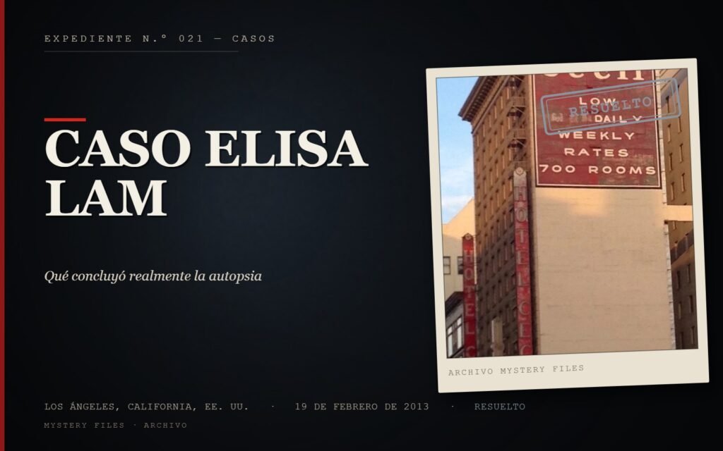 Caso Elisa Lam