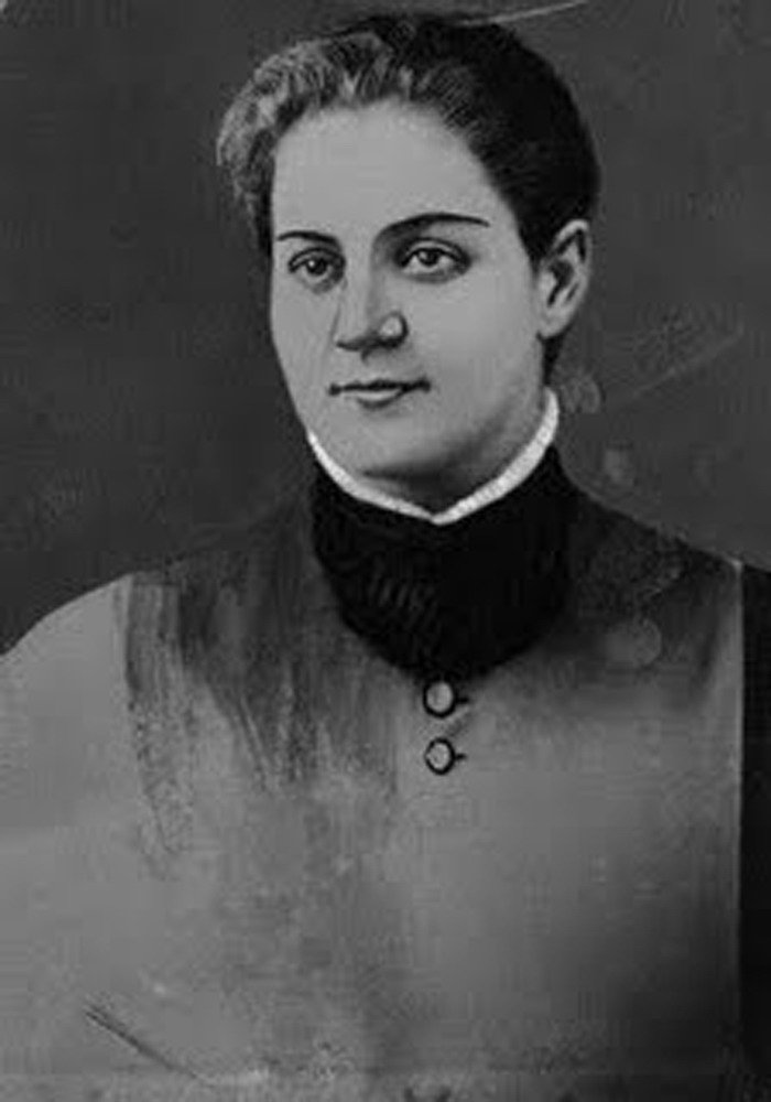 Fotografia real de Jane Toppan, enfermera y asesina serial (1854-1938)