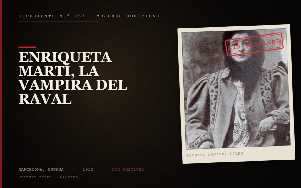 Enriqueta Martí, la Vampira del Raval