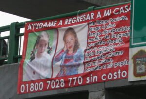 Fotografía de Paulette Gebara Farah utilizada en el cartel de búsqueda de 2010