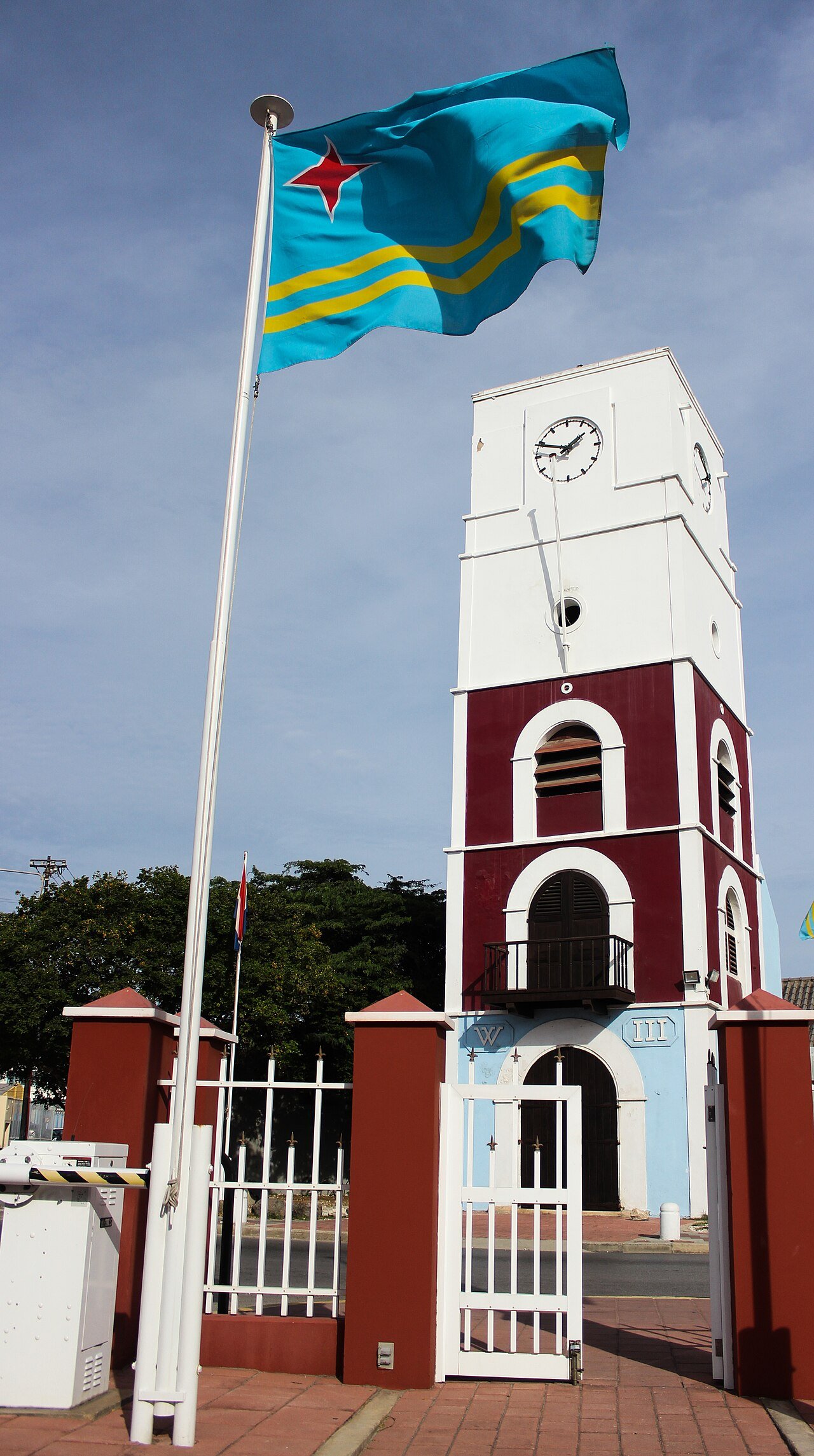 Fuerte Zoutman en Oranjestad, Aruba