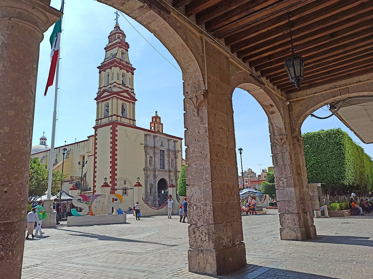 Vista de San Francisco del Rincón, Guanajuato, México