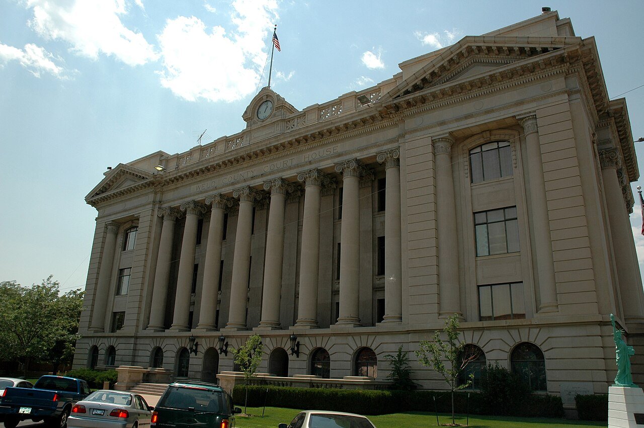 Tribunal del condado de Weld en Greeley, Colorado