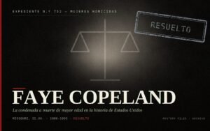 Portada del expediente Faye Copeland, condenada a muerte en Missouri