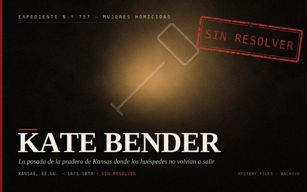 Portada del expediente Kate Bender y los Bloody Benders de Kansas