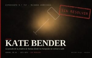 Portada del expediente Kate Bender y los Bloody Benders de Kansas