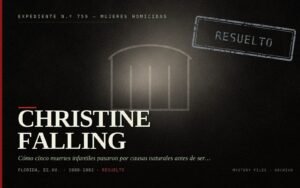 Portada del expediente Christine Falling, la niñera asesina de Florida