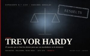 Portada del expediente de Trevor Hardy, el asesino en serie conocido como la Bestia de Manchester