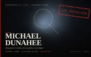 Portada del expediente de Michael Dunahee