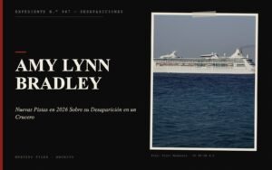 Portada del expediente de Amy Lynn Bradley con fotografía: Nuevas Pistas en 2026 Sobre su Desaparición en un Crucero