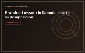 Brandon Lawson: la llamada al 911 y su desaparición
