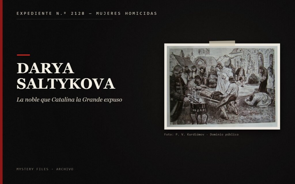 Darya Saltykova: La noble que Catalina la Grande expuso