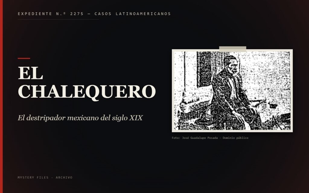 Portada del caso: El Chalequero