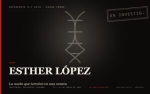 Portada del caso: Esther López