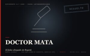 Portada del caso: Doctor Mata