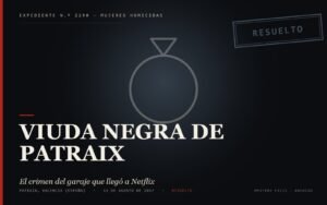 Portada del caso: Viuda negra de Patraix