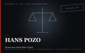 Portada del caso: Hans Pozo