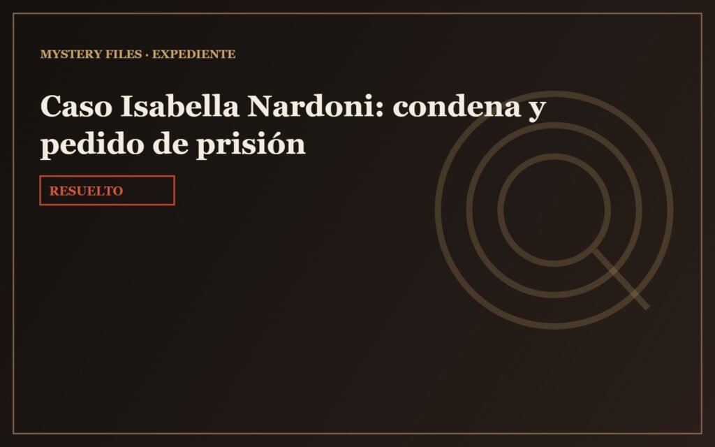 Caso Isabella Nardoni: condena y pedido de prisión