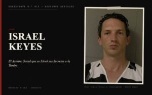Portada del expediente de Israel Keyes con fotografía real: el Asesino Serial que se Llevó sus Secretos a la Tumba