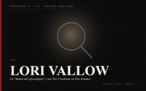 Portada del expediente de Lori Vallow: la "Mamá del Apocalipsis" y sus Tres Condenas en Dos Estados