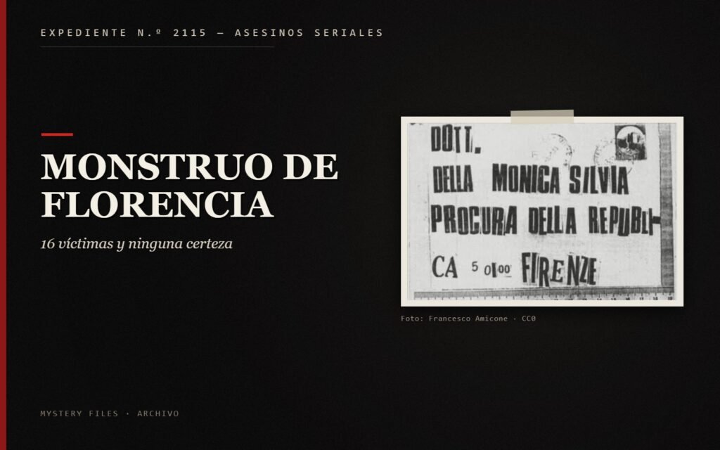 Monstruo de Florencia: 16 víctimas y ninguna certeza