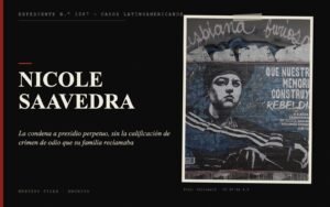 Portada del expediente de Nicole Saavedra con fotografía: la condena a presidio perpetuo, sin la calificación de crimen de odio que su familia reclamaba