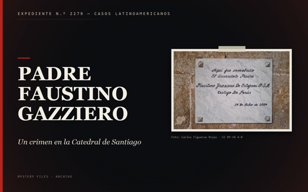 Portada del caso: Padre Faustino Gazziero