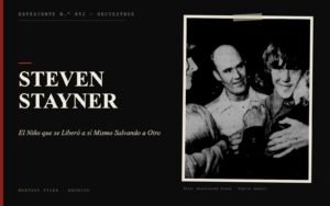 Portada del expediente de Steven Stayner con fotografía real: el Niño que se Liberó a sí Mismo Salvando a Otro
